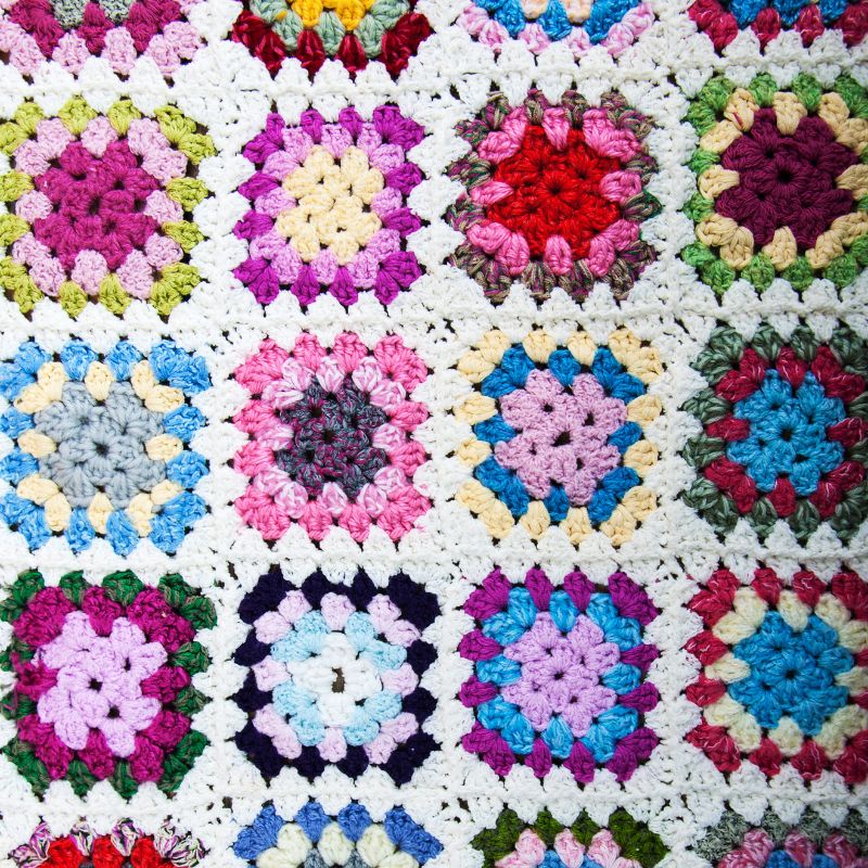 Granny Square Blanket