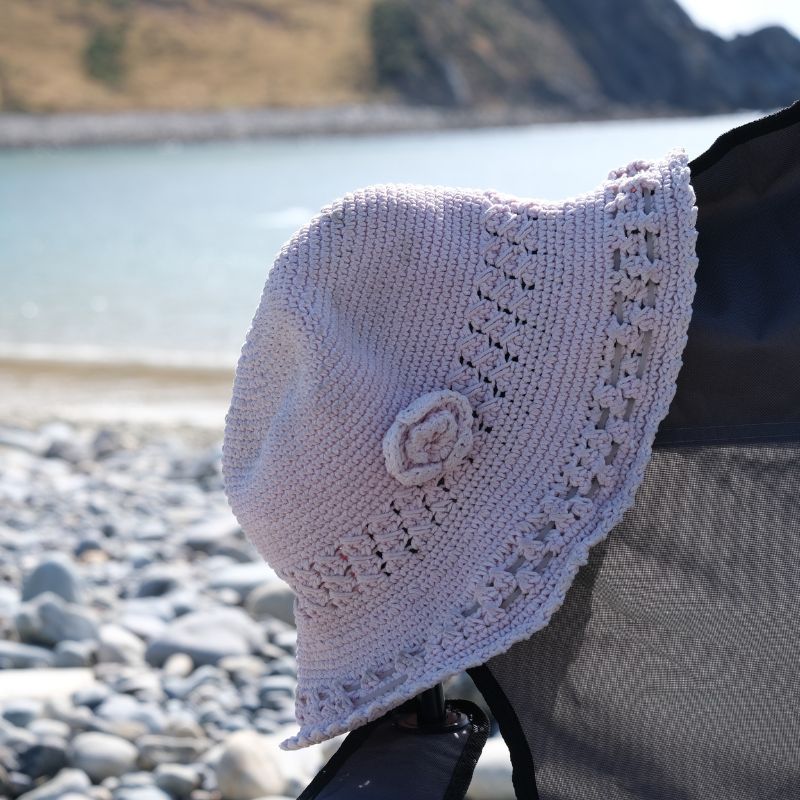 Basketweave Bucket Hat