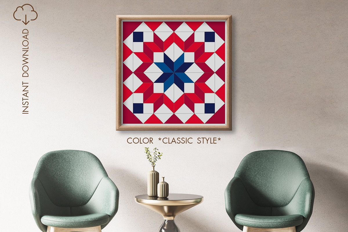 12. Simple Glowforge Barn Quilt