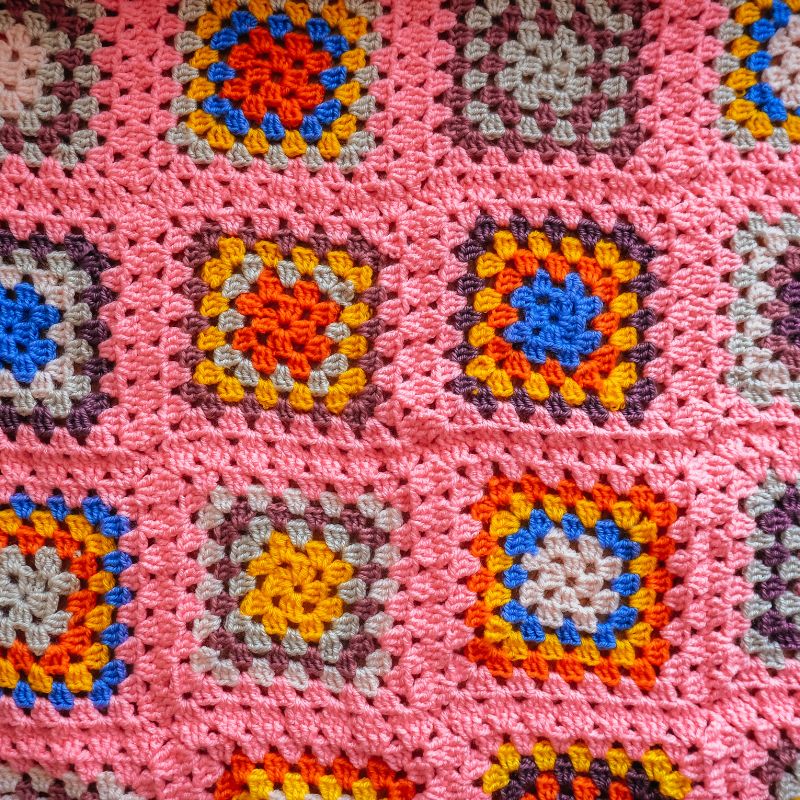 Granny Square Blanket
