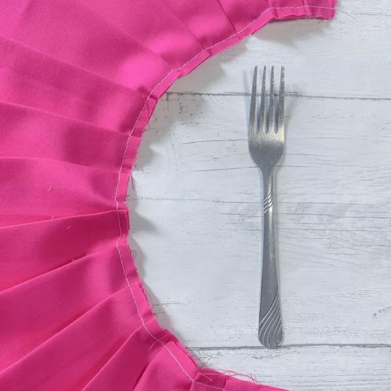 Making Pleats In Skirts