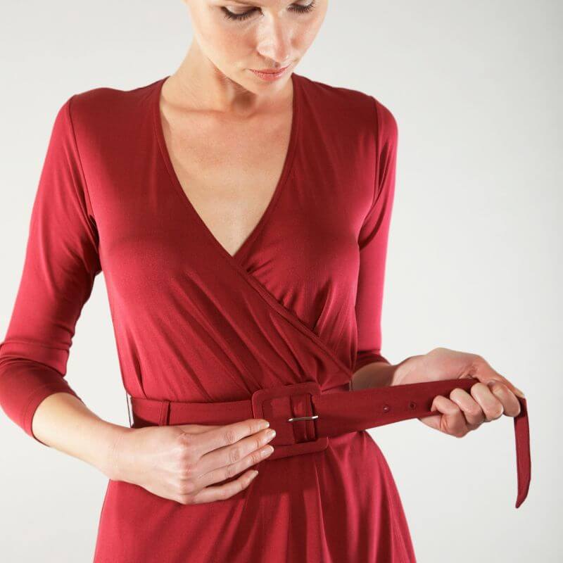 Belted dress