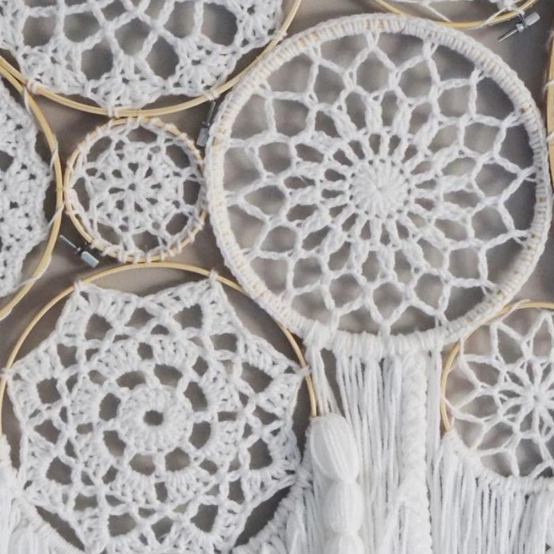 crochet dreamcatcher