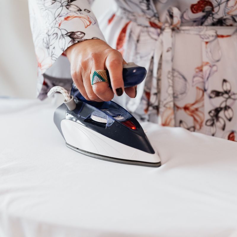 ironing fabric