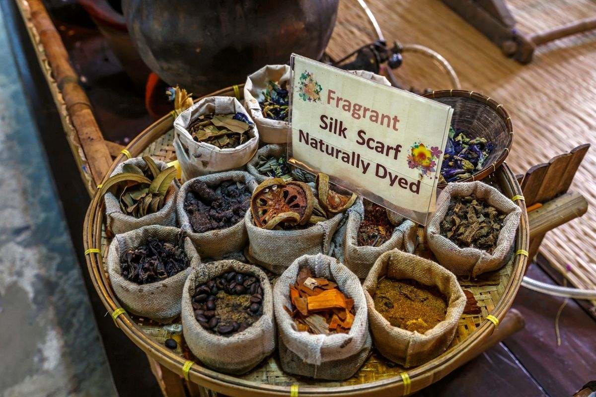 How To Dye Silk Scarves, Dresses, And Flowers At Home