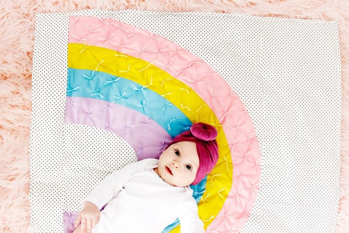 Rainbow Baby Quilt Pattern