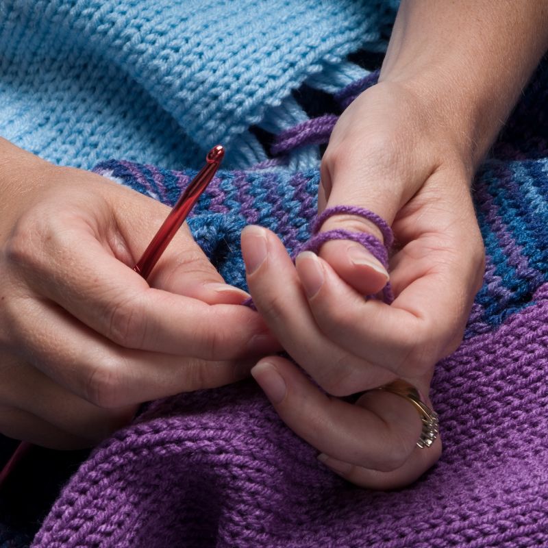 How To Crochet A Ripple Blanket