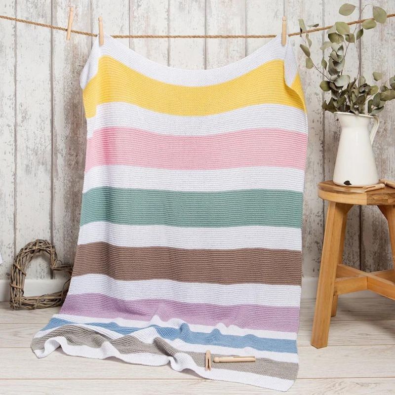 Summer Cotton Blanket Knitting Kit