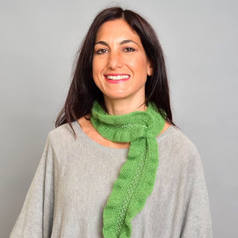  Jasmine Scarf Knitting Kit