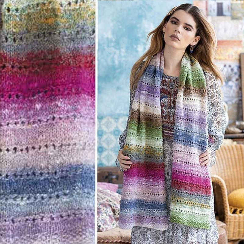 Eyelet Scarf Knitting Kit