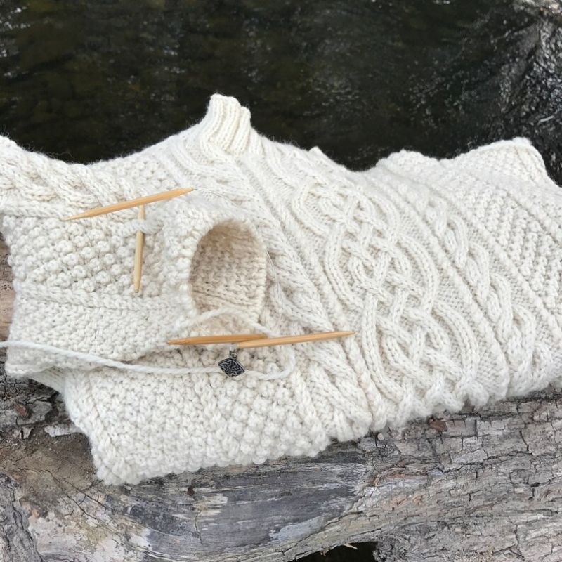 Prydwen Sweater Knitting Kit
