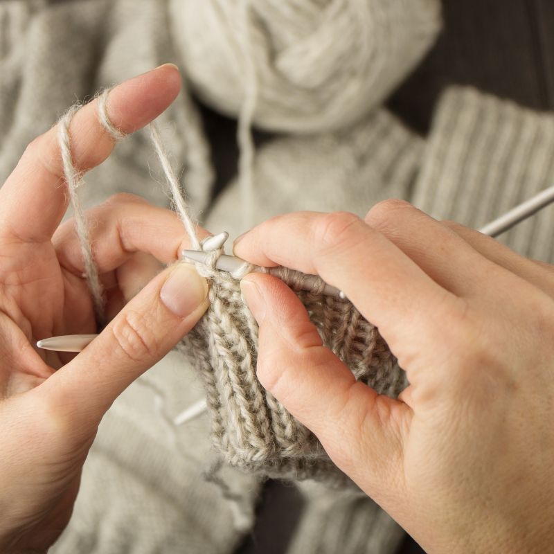 Learn How To Knit (The School Of Stitched Textiles)