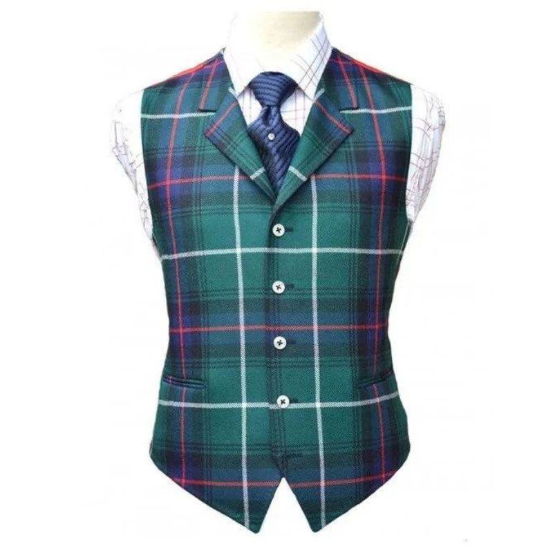 Scottish Tartan Vests