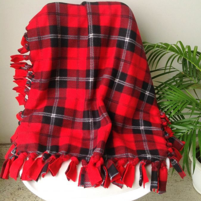 How To Make An Adult-Size Tie Blanket?