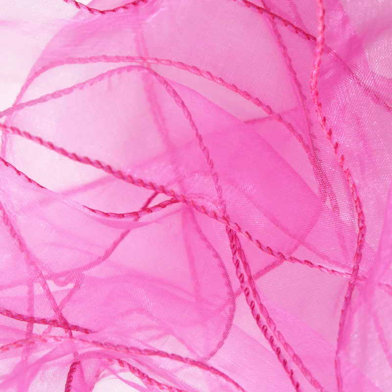 can you iron organza