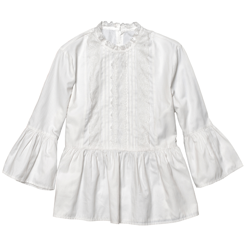 cuffed Sleeve Blouse