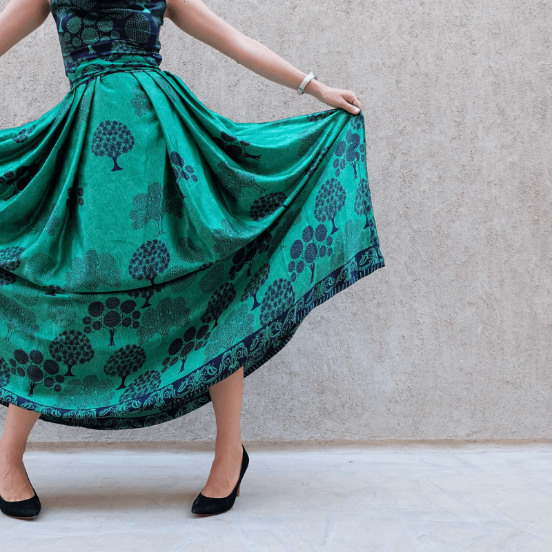 how to make a skirt bigger