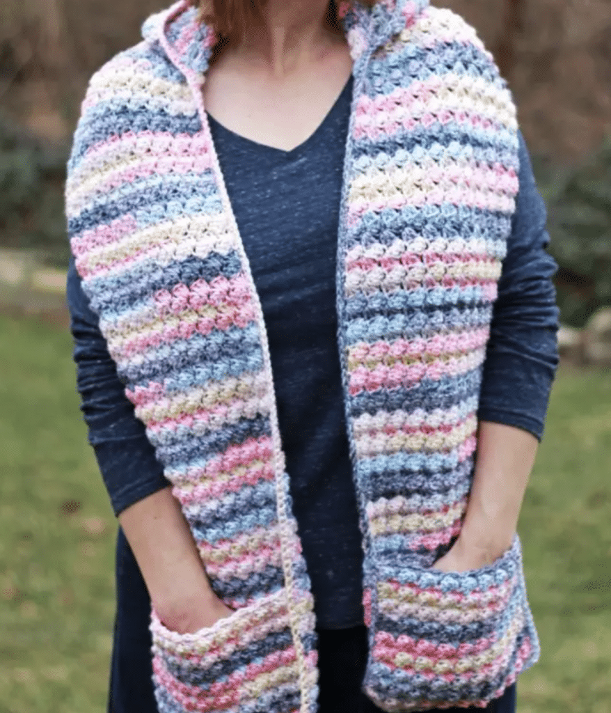 Pocket Shawl Crochet Patterns