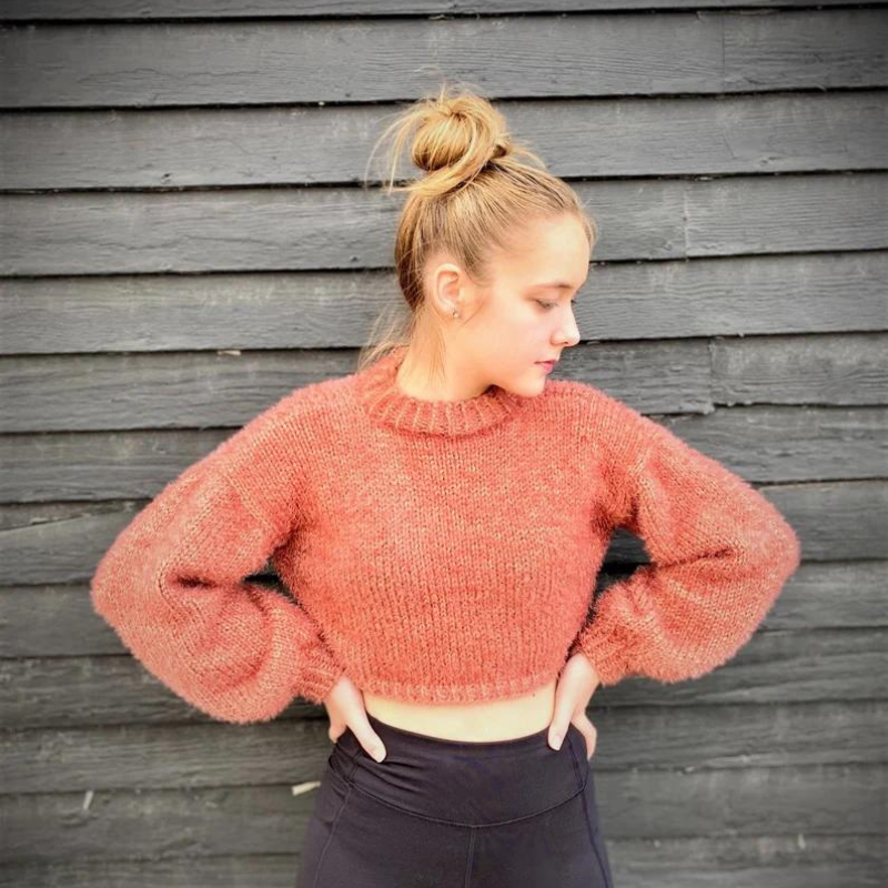 Cropped Sweater Knitting Patterns