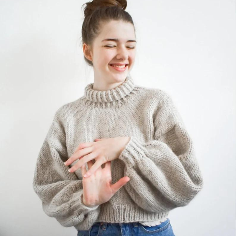 Cropped Sweater Knitting Patterns